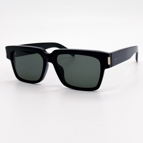 NEW SAINT LAURENT SUNGLASSES SL732/F VADIM 002 BLACK UNISEX EYEWEAR SL 732/F 002 - Picture 1 of 10